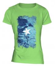 Somalia Grunge Flag Ladies T-Shirt