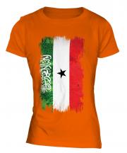 Somaliland Grunge Flag Ladies T-Shirt