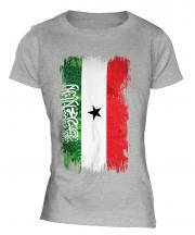 Somaliland Grunge Flag Ladies T-Shirt