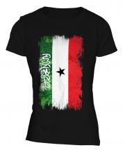 Somaliland Grunge Flag Ladies T-Shirt