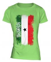 Somaliland Grunge Flag Ladies T-Shirt