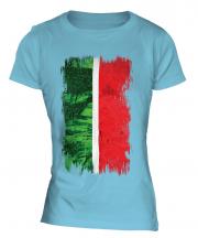 Tatarstan Grunge Flag Ladies T-Shirt