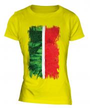 Tatarstan Grunge Flag Ladies T-Shirt