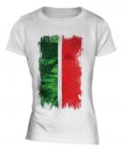 Tatarstan Grunge Flag Ladies T-Shirt