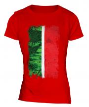 Tatarstan Grunge Flag Ladies T-Shirt