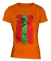 Transnistria Grunge Flag Ladies T-Shirt