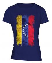 Venezuela Grunge Flag Ladies T-Shirt