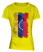Venezuela Grunge Flag Ladies T-Shirt