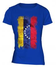Venezuela Grunge Flag Ladies T-Shirt