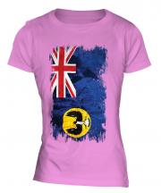 South Australia Grunge Flag Ladies T-Shirt