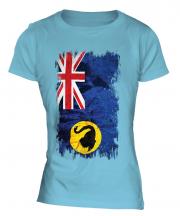 Western Australia Grunge Flag Ladies T-Shirt