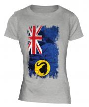 Western Australia Grunge Flag Ladies T-Shirt