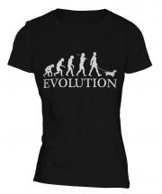 Dachshund Evolution Ladies T-Shirt