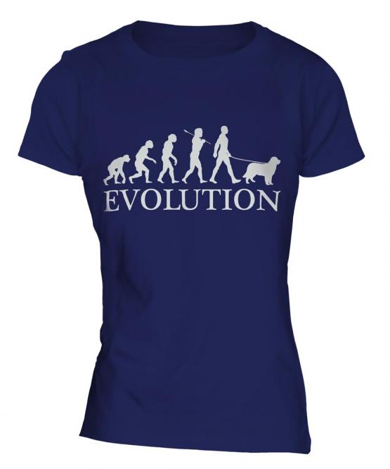 Australian Shepherd Evolution Ladies T-Shirt