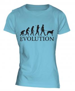 Borzoi Evolution Ladies T-Shirt