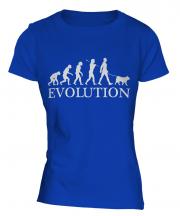 Canaan Dog Evolution Ladies T-Shirt