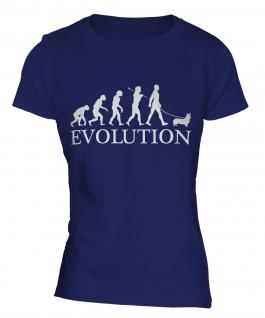Welsh Corgi Evolution Ladies T-Shirt