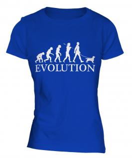 King Charles Spaniel Evolution Ladies T-Shirt