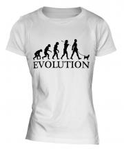 Chihuahua Evolution Ladies T-Shirt