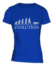 Doberman Pinscher Evolution Ladies T-Shirt