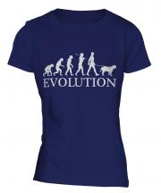 Dogue De Bordeaux Evolution Ladies T-Shirt