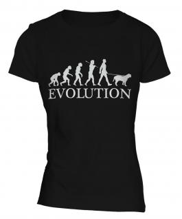 Dogue De Bordeaux Evolution Ladies T-Shirt