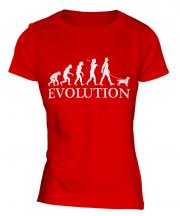 Field Spaniel Evolution Ladies T-Shirt