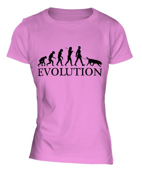 Flat-Coated Retriever Evolution Ladies T-Shirt