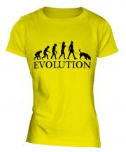 German Shorthaired Pointer Evolution Ladies T-Shirt