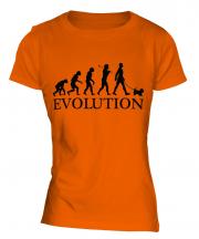 Glen Of Imaal Terrier Evolution Ladies T-Shirt