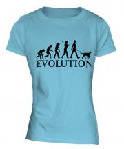 Gordon Setter Evolution Ladies T-Shirt