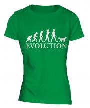 Gordon Setter Evolution Ladies T-Shirt