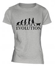 Gordon Setter Evolution Ladies T-Shirt