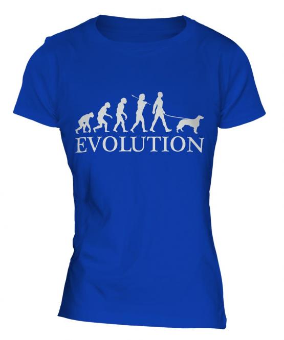 Irish Setter Evolution Ladies T-Shirt