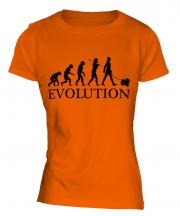 Japanese Chin Evolution Ladies T-Shirt