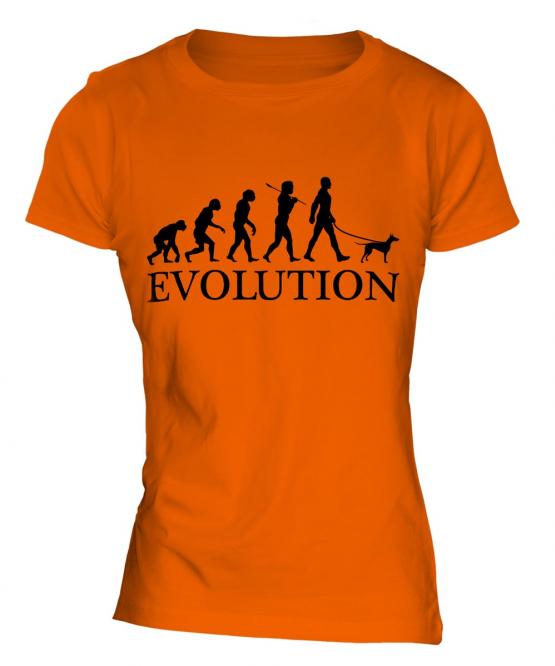 Manchester Terrier Evolution Ladies T-Shirt
