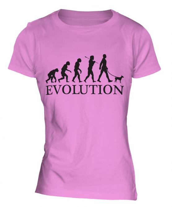 Miniature Pinscher Evolution Ladies T-Shirt