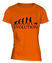 Pug Evolution Ladies T-Shirt