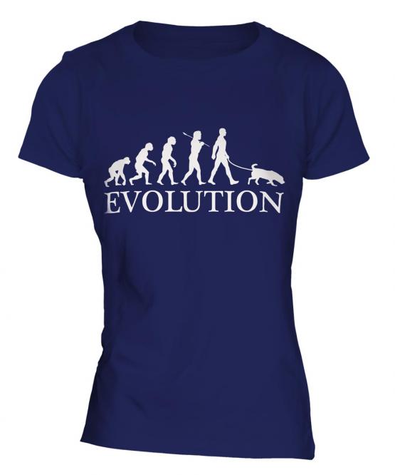Rhodesian Ridgeback Evolution Ladies T-Shirt