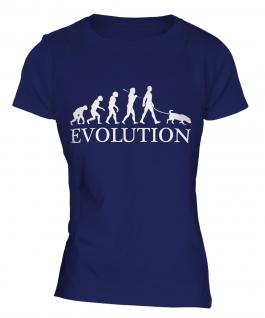 Rhodesian Ridgeback Evolution Ladies T-Shirt
