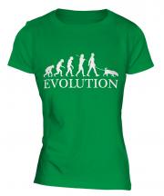 Rhodesian Ridgeback Evolution Ladies T-Shirt