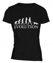 Rhodesian Ridgeback Evolution Ladies T-Shirt