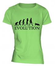 Rhodesian Ridgeback Evolution Ladies T-Shirt