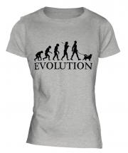 Shiba Inu Evolution Ladies T-Shirt