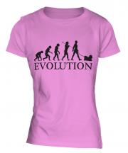 Shih Tzu Evolution Ladies T-Shirt