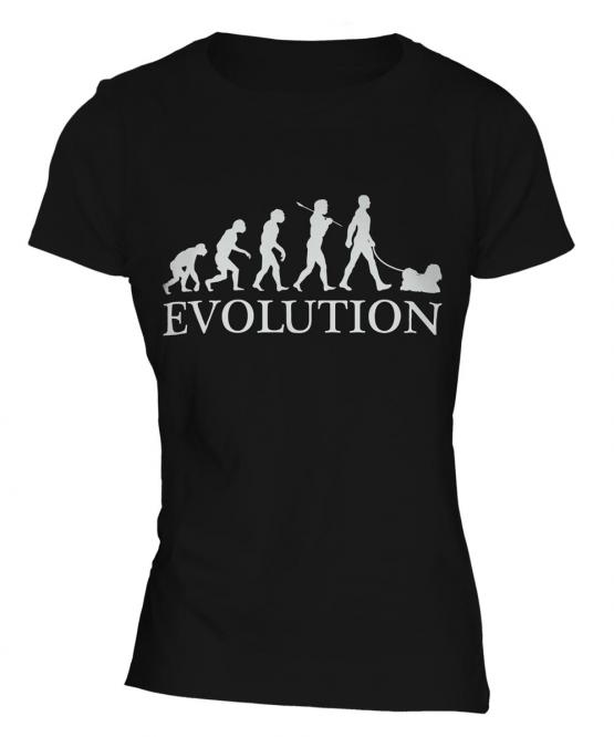 Shih Tzu Evolution Ladies T-Shirt