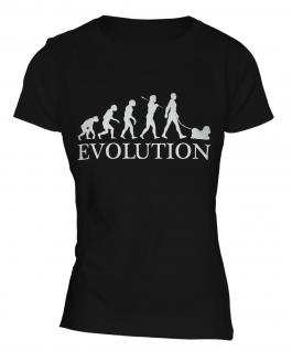 Shih Tzu Evolution Ladies T-Shirt