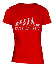 Shih Tzu Evolution Ladies T-Shirt