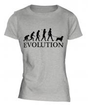 Sussex Spaniel Evolution Ladies T-Shirt