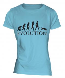 Weimaraner Evolution Ladies T-Shirt